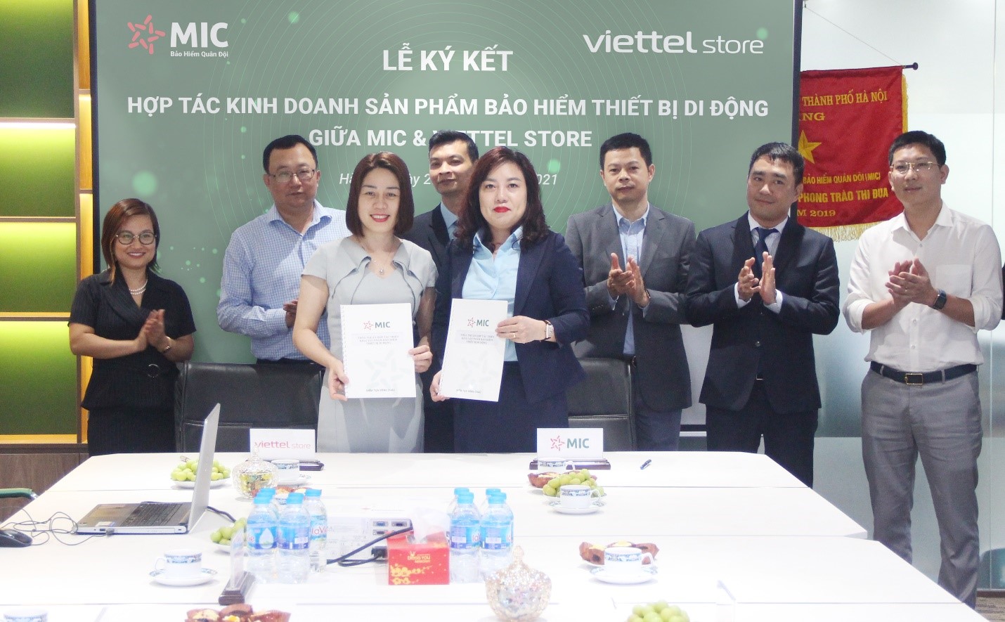 Military Insurance and Viettel Store cooperate to launch the Mobile device insurance program