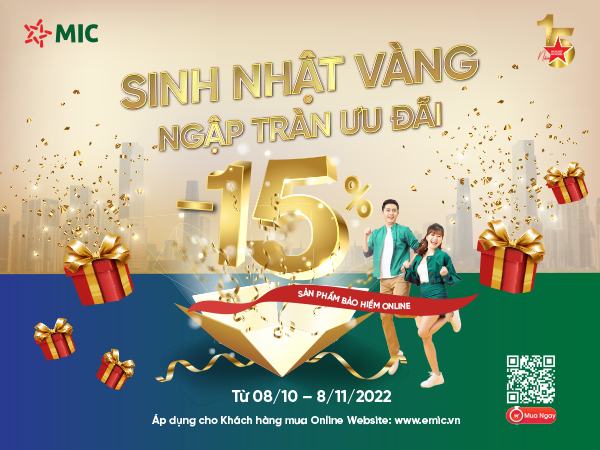 Chương trình “Sinh nhật Vàng – Ngập tràn ưu đãi"