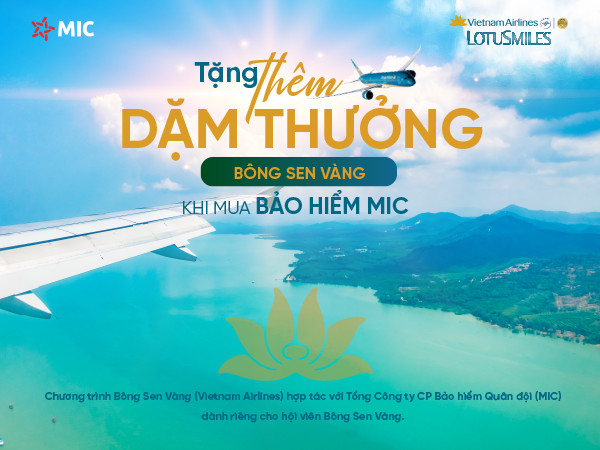 Hướng dẫn đăng ký hội viên Bông Sen Vàng và mua bảo hiểm tích lũy dặm thưởng