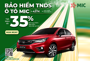 Bảo hiểm trách nhiệm dân sự Ô tô MIC, phí từ 437.000 đồng một năm