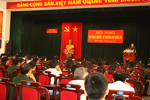 Hội nghị tập huấn thương mại Quân sự   