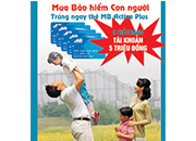 Thông cáo Báo chí: Chương trình khuyến mại “Mua bảo hiểm con người – Trúng ngay thẻ MB Active Plus”