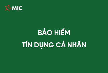 BẢO HIỂM TÍN DỤNG CÁ NHÂN